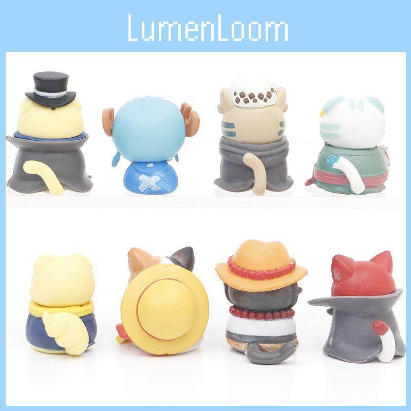 Piece One Enchanting Cat Figurine Luffy Pvc Model 35cm Perfect For Collections Anime