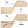 Men's Casual Solid Color Button-Down Shirt & Shorts Set - Summer Vacation Wear