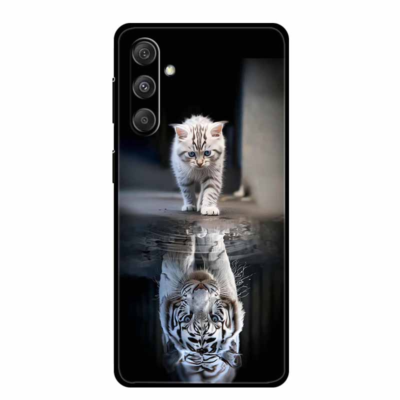 For Samsung Galaxy S24 Plus Ultra Phone Case Cover Silicone Soft Back Case for Samsung Galaxy S 24 5G Funda Dinosaur Lion Animal