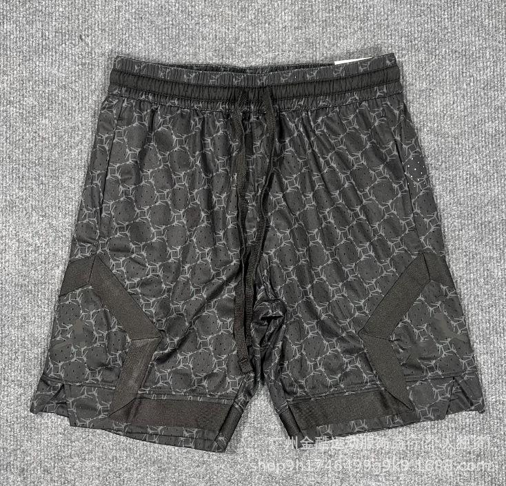 New 2026 summer loose and quick-drying men's AJ basketball shorts printed trendy sports casual pants source wholesale
