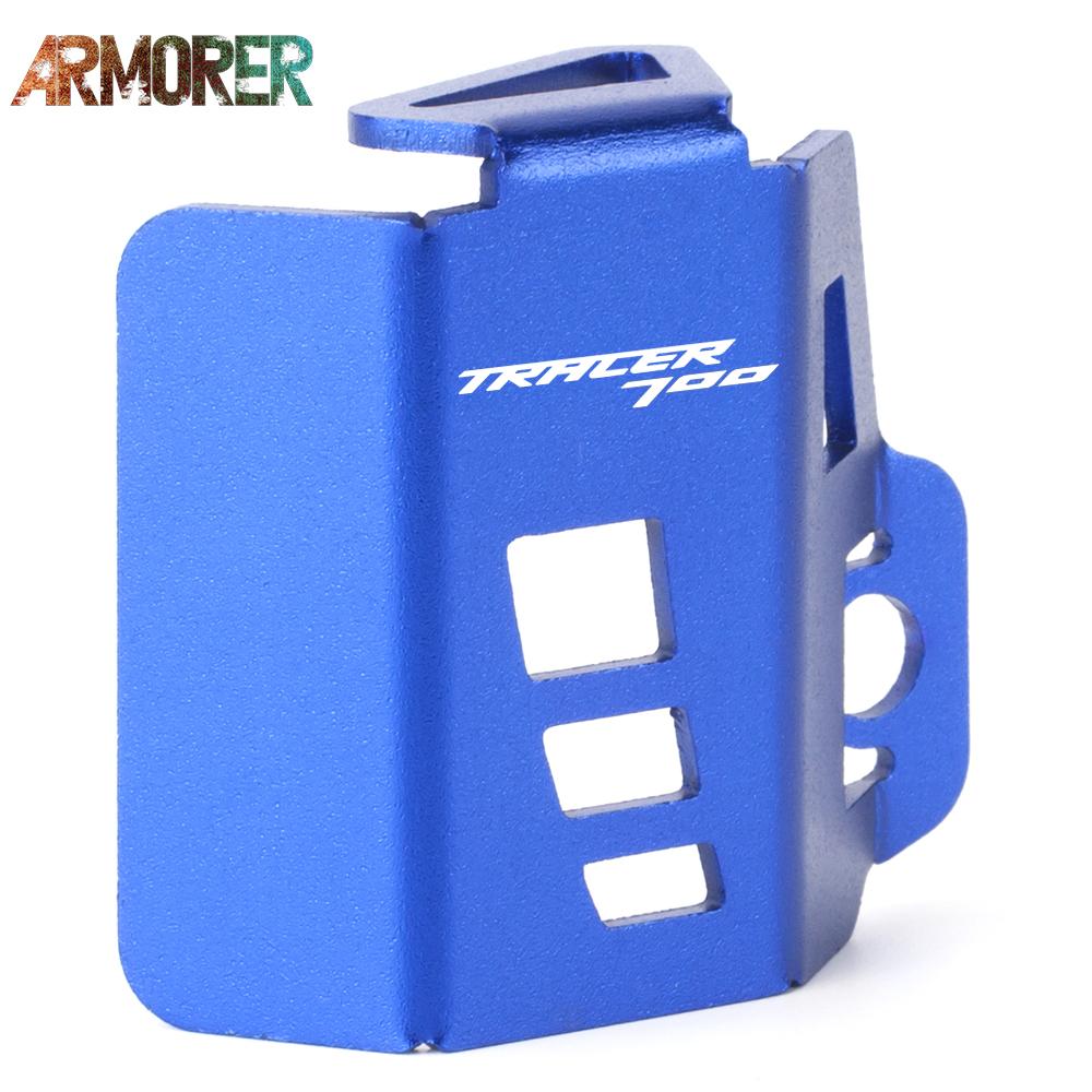 Motorcycle Accessories For YAMAHA Tracer 700 Gt 700/gt Tracer700 Gt Rear Brake Fluid Tank Reservoir Guard Cover Protector -