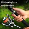 Compact Golf Spinning Reel with Metal Line Cup - Long Cast Genuine Micro Lure Fishing Reel for Casting and Rock Fishing Rods.