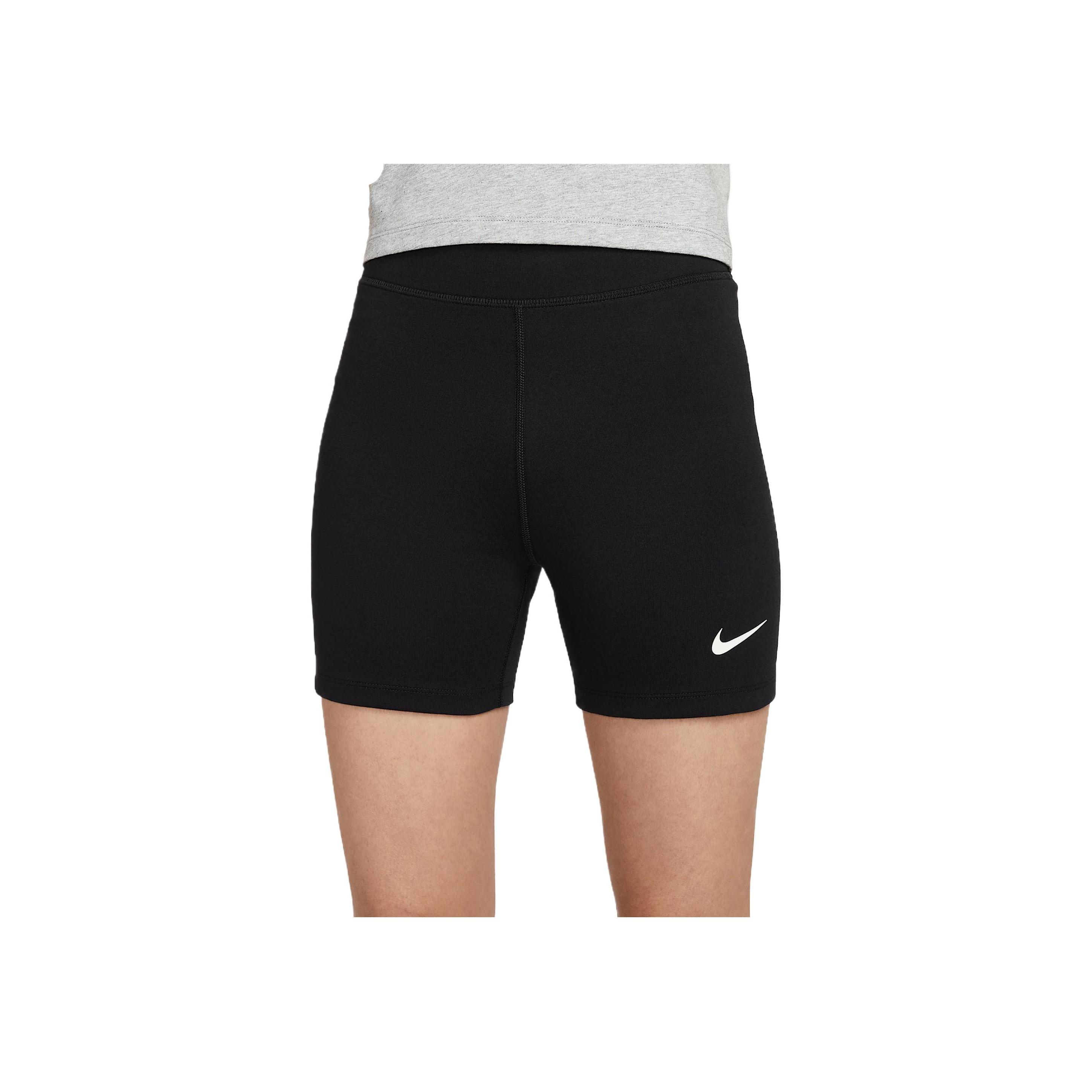 

Nike Sportswear Classic Comfortable Soft Skin-Friendly Fashion Solid Color Cycling Pants Women bottoms Black HJ1020-010 XL