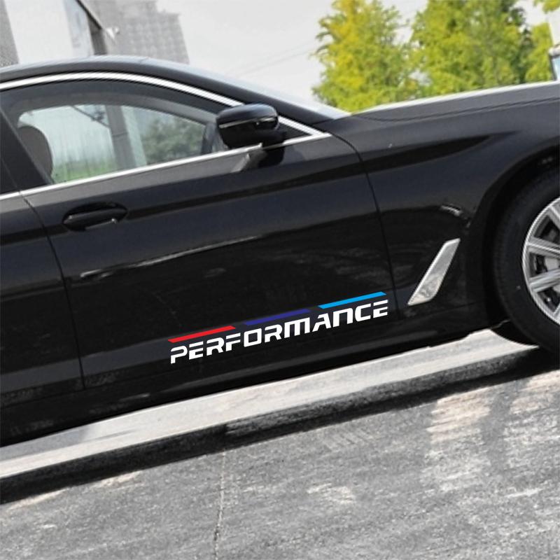 2 Stück Auto Tür Dekorationsaufkleber Auto Karosserie Aufkleber für Bmw M X1 X3 X4 X5 X6 X7 E46 E90 F20 E60 E39 F10 Autozubehör Waren