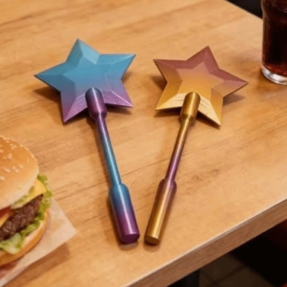 Lightweight Contactless Payment Sleeve Portable Star Magic Wand Holder  Daily Use