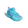 Monsters Inc. X Adidas Dame 7 EXTPLY Little Kid Sulley Kids Sneakers Blue Pulse-Aqua Sonic-Fuchsia S28977