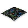 Throw Pillow Cover 18x18 Inch Peacock Polyester New Square Printing Pillow Cover Home Decoration