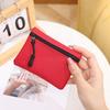 Credit Card Holder Kids Mini Cute Purse Oxford Cloth Coin Purse Women Zipper Coin Pouch Key Earphone Data Cable Card Bag