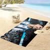 Martin Zubimendi Print Strandtuch, Großes Weiches Schnelltrocknendes Handtuch für Strand Camping Schwimmen