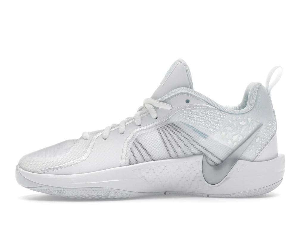 Nike Sabrina 2 White Noise Basketball Shoes Low Top Comfortable Non-Slip Durable Kids GS FQ7376-100