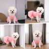 Dog Dress Girl Puppy Clothes Pink Pet Apparel Doggie Cute Tulle Dress Cat Clothing Kitten Dresses Doggy Birthday Wedding Skirt