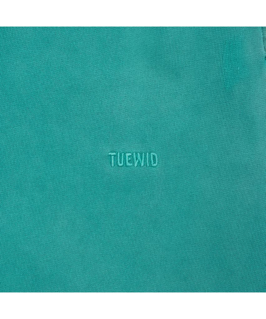 TUEWID Tuewid Classic Embroidery Set Up Pants In Turquoise