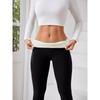 Plush, Thickened, Plush, Leggings, Women's, High Waisted Pants, Leggings, Thermal Pants, Yoga Pants