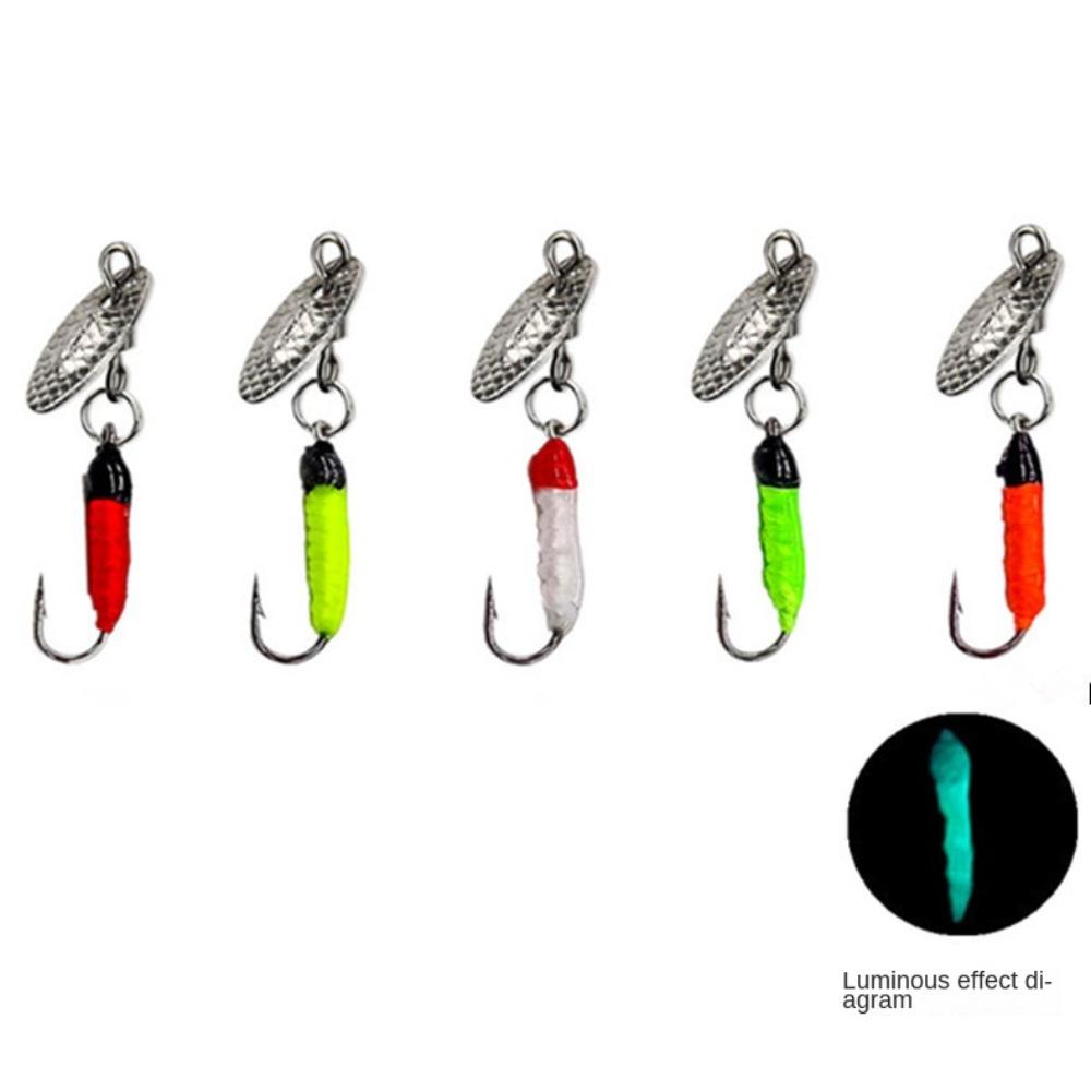 10PCS Fly Angeln Lockt Kit Bionic Fly Angeln Köder Spinner Schwimmen Köder Fliegen