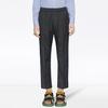 GUCCI Casual Pants Men's Black Moderate Straight Fit Pants 552576-ZAAAM-1180