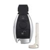 Ecusells 2 Button Smart Remote Car Key 315Mhz 433Mhz NEC BGA Style  for A E S G CLK SLK ML Class 2000+ Uncut Blade