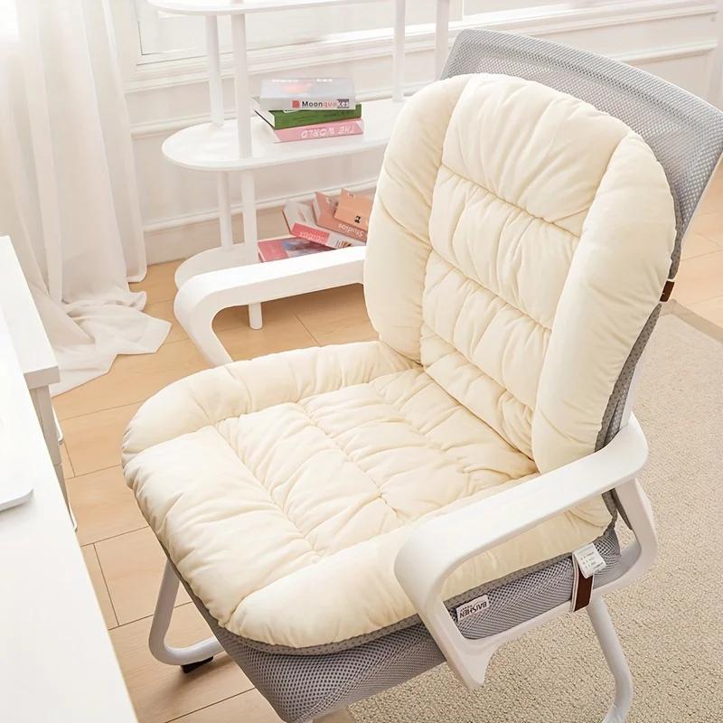 Luxury Style Thick Chair Pads with Back Support Cushion for Office Chairs Elegant Home Decor and Multifunctional RV Accessories