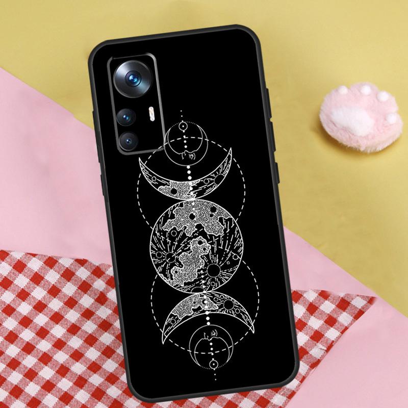 Occult Witchcraft Moon Gothic Witch For POCO X3 X5 Pro M5 M5s F4 X4 GT F3 F5 Case For Xiaomi 13T 11T 12T 13 Pro 12 Lite 12X