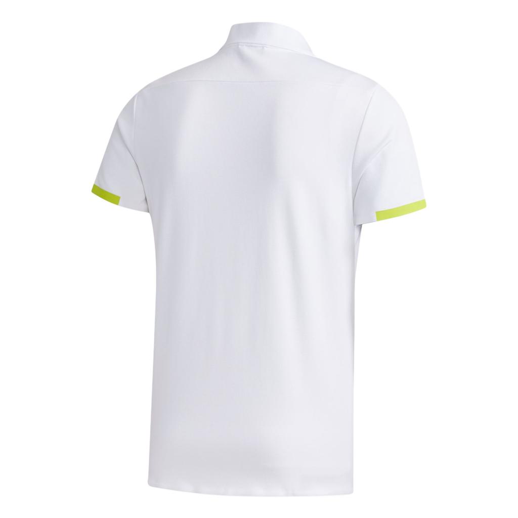 adidas Lifestyle Series Feuchtigkeitstransportierendes Tennis Freizeit Kurzarm Poloshirt Herren Poloshirts Weiß FN0774
