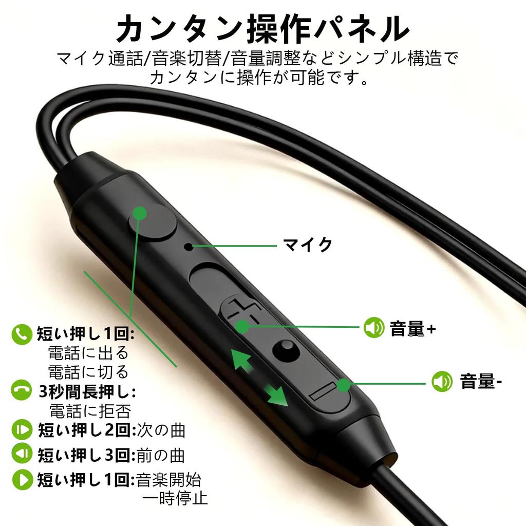 Ayoii Enhanced Sound Quality Wired with Microphone and Remote HIFI Sound Volume Deep Clear High Noise for Remote Smartphone [2025 Version] Earphones,