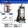 Stainless Steel 220V Small Submersible Water Pump for Household, High Head, Agricultural, and Sewage Use.