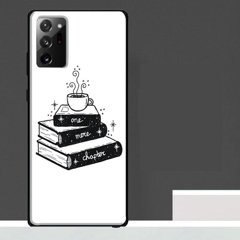 

Books And Coffee Case For Samsung Galaxy S23 S24 S25 Ultra S9 S10 S20 S21 S22 Plus S23 FE S25 FE Phone Cover Galaxy S25