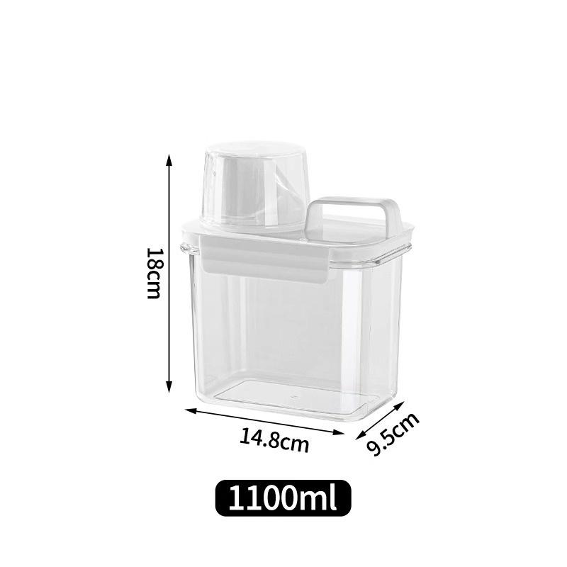 Sealed Jars for Grains and Cereals, Kitchen Food-grade Transparent Plastic Storage Boxes Rice Buckets Jars for soybeans