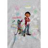 Coco Childrens/Kids Movie Quotes And Colorful Doodles Miguel Dante Heather Hoodie