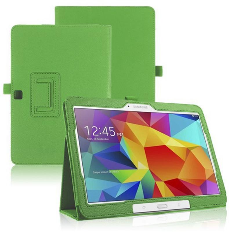 

Підставка для Samsung Galaxy Tab 4 10.1 2014 T530 T535 T533 Чохол Magnetic Smart Flip Stand PU For Samsung TAB A2 T583 Cover Tab 4 T535 T530 10.1 зелений