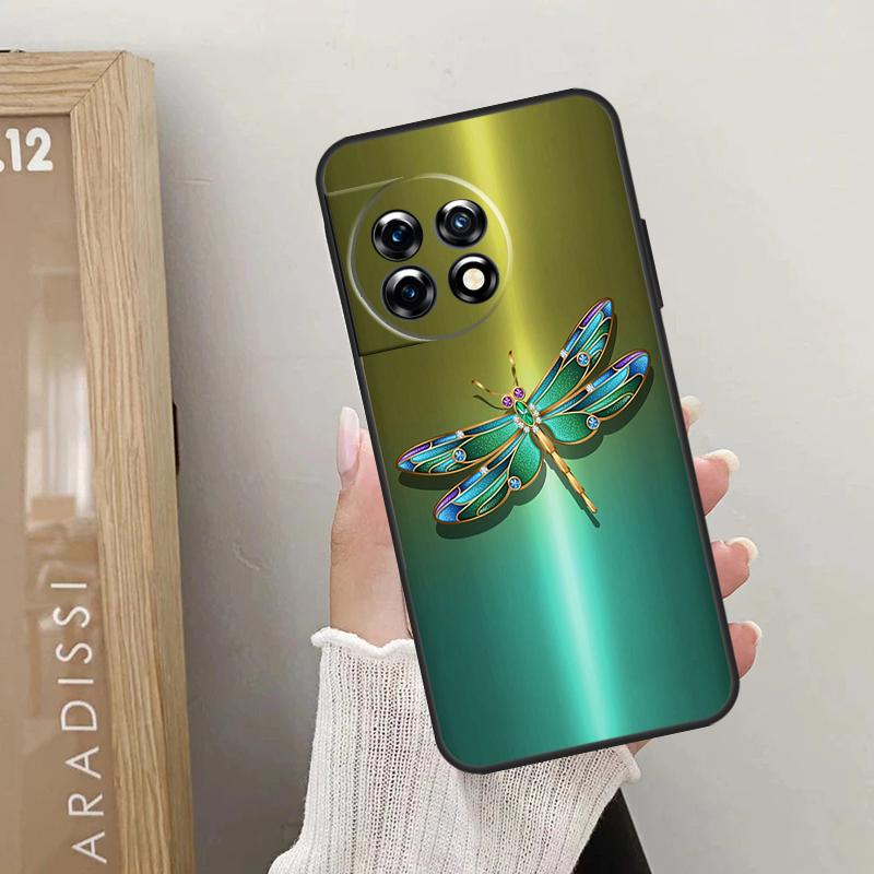 Dragonfly Case For OnePlus Nord CE 5 2 3 4 Lite N20 N30 OnePlus 15 13 12 10 R 13T 10T 11 9 10 Pro Cover
