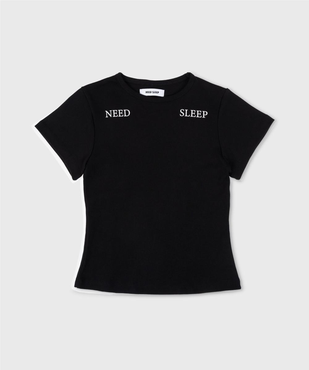 Need Sleep 1/2 Light Need Sleep Tee [Black]