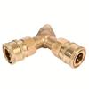 High Pressure Washer Adapter Quick Release Connector Triple Splitter Adapter 3/8inch Car Washer Outlet Adapter