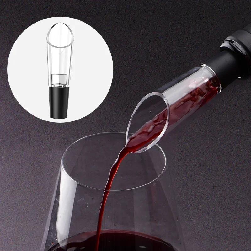 Electric Wine Bottle Opener Automatic Red Wine Corkscrew Rechargeable Opener Foil Cutter Base Wine Tools For Kitchen Accessories