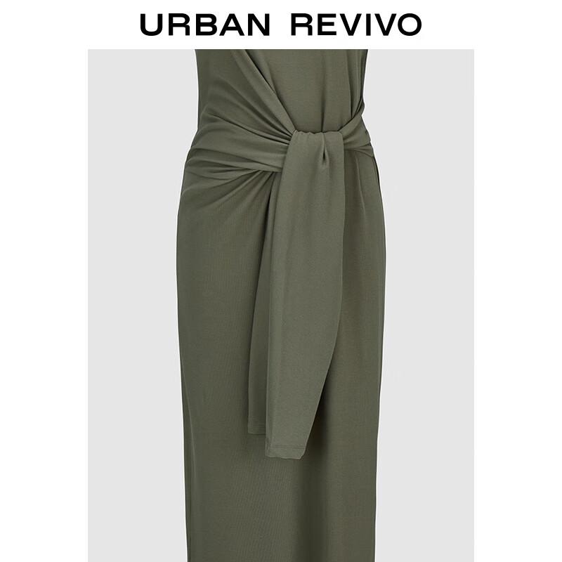 UR Pleated Strap Slim Dress