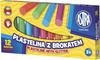 Knete 12 Farben Astra Glitzer 303107001 A"5 0637