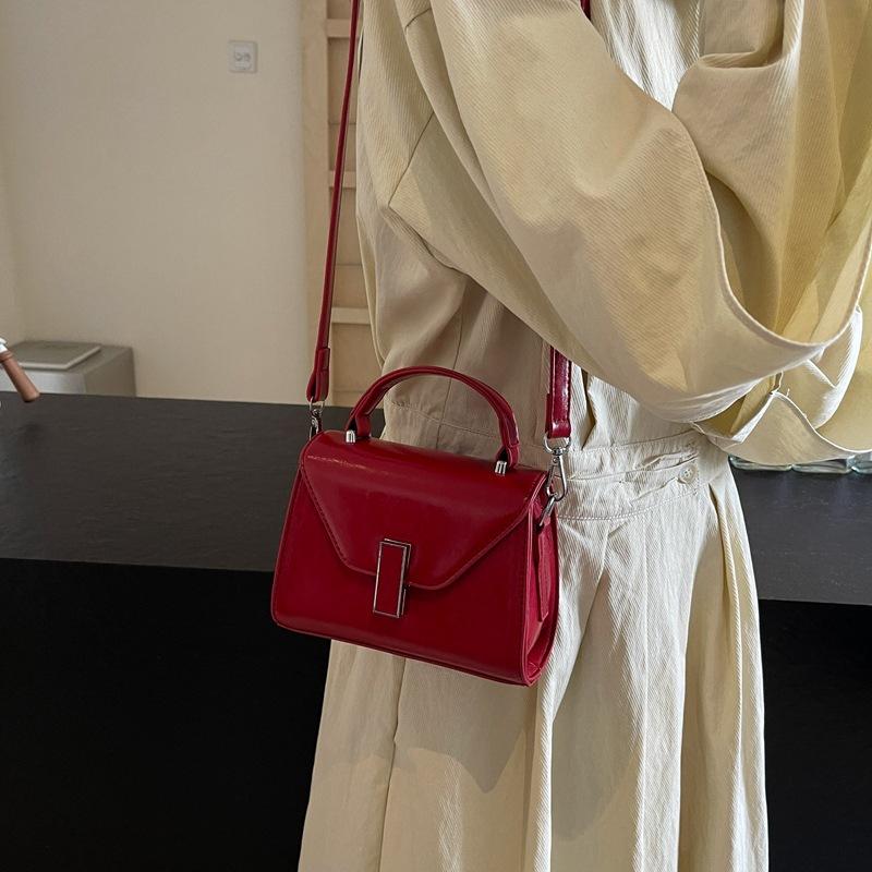 Fashion Small Hand Bag Women's New Oblique Span Commuter Small Square Bag