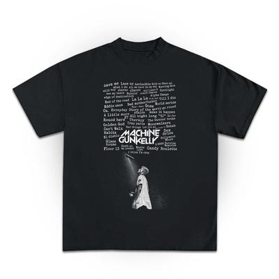 Maschinengewehr Kelly MGK Lost Americana Tour 2025 2026 T-Shirt