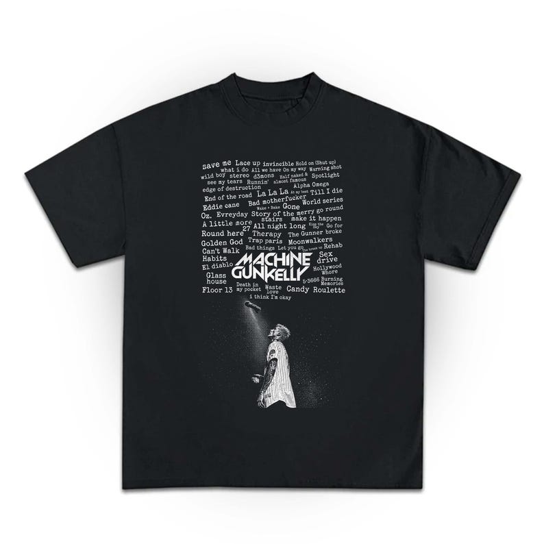 Machine Gun Kelly MGK Lost Americana Tour 2025 2026 T-shirt L