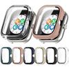 Case + Glass For Honor Choice Haylou Watch Screen Protector Watch Case Cover PC Frame Protective Accessorie