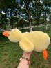 Cuscino Peluche Anatra Gialla Carina Morbido Soffice Anatra da Abbracciare Bambola Imbottita in Cotone PP Giocattolo Cartoon Animale Peluche Decorazione Divano Letto Casa