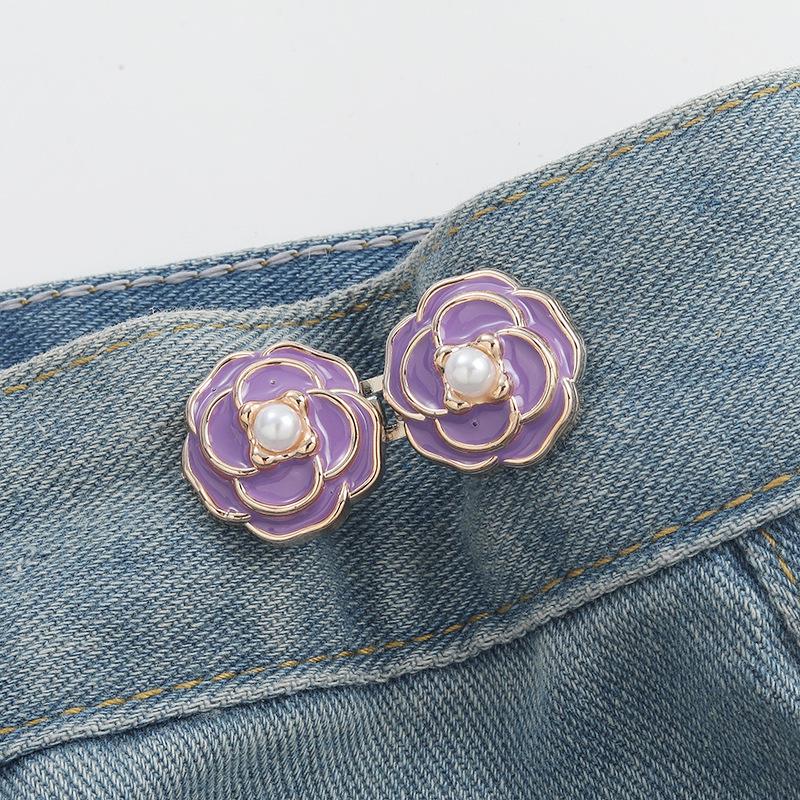 İnci Kamelya Ayarlanabilir Bel Sıkılaştırma Tokası Kotlar İçin