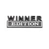 1Pc 3D Metal Winner Edition Logo Car Front Grille Badge Side Fender Rear Trunk Emblem Sticker Decal