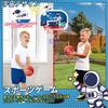 EagleStone Basketball Hoop, Toy with Automatic Scoring, Sound Effects, 3-in-1 Play, Freestanding, Adjustable Height, Holds 4 Balls, Wall or Door