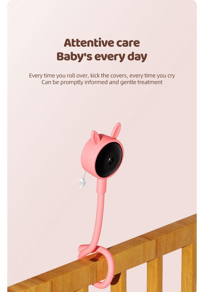 HD Wireless Baby Monitor: WiFi Webcam & Remote Doodle Cam
