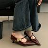 2025 Designer High Heel Women Pumps Fashion Pointed Toe Singbacks Shoes Style Banquet Party Sandalias Shoes Mujer