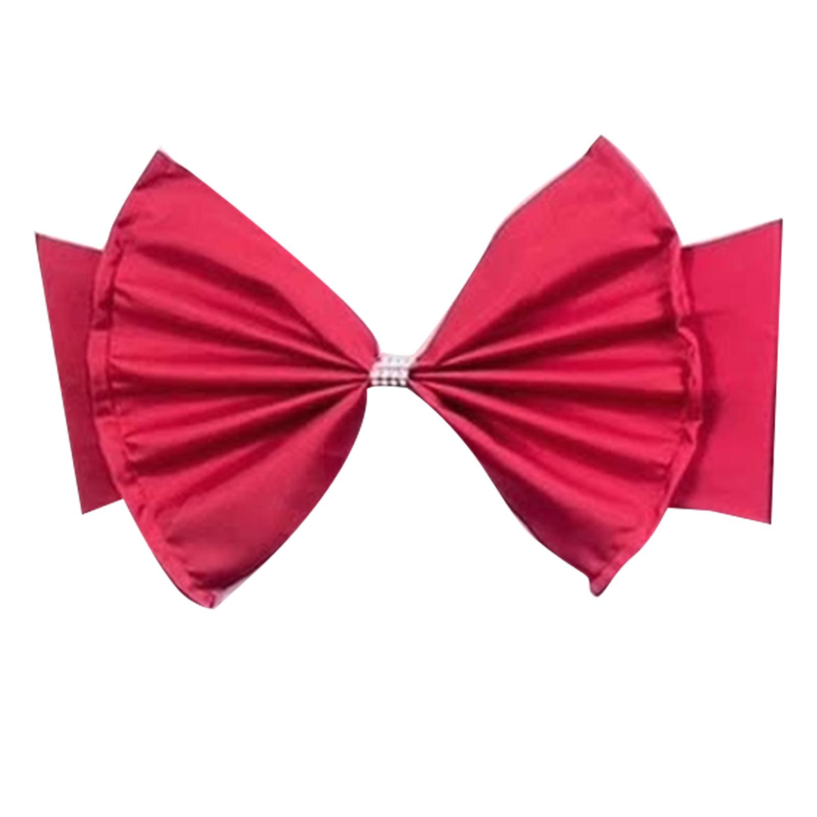 

Лента для стульев на свадьбы, юбилеи, дни рождения и рождественские мероприятия, украшение спинки стула, банты для стульев 1 шт. красный