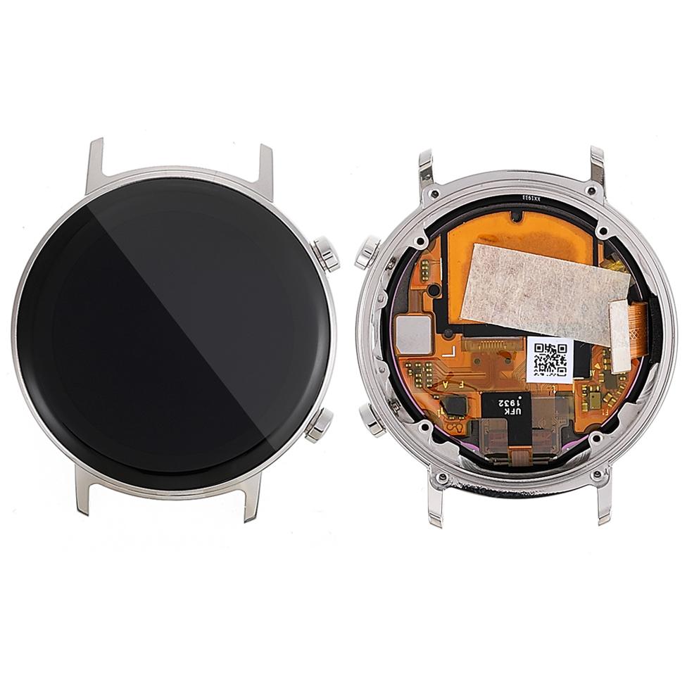 

For Huawei Watch GT 2 42mm 2019 1.2 Grade S OLED Screen and Digitizer Assembly+Frame Part (without Logo) Silver