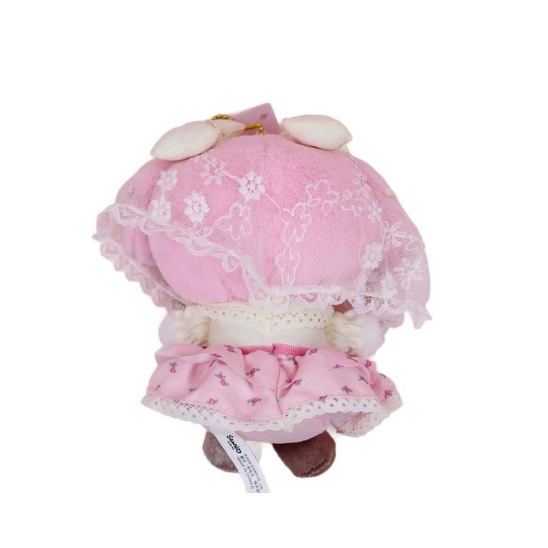 Melody Cat Plush Doll With Lace Floral Dress For Kids And Collectors
