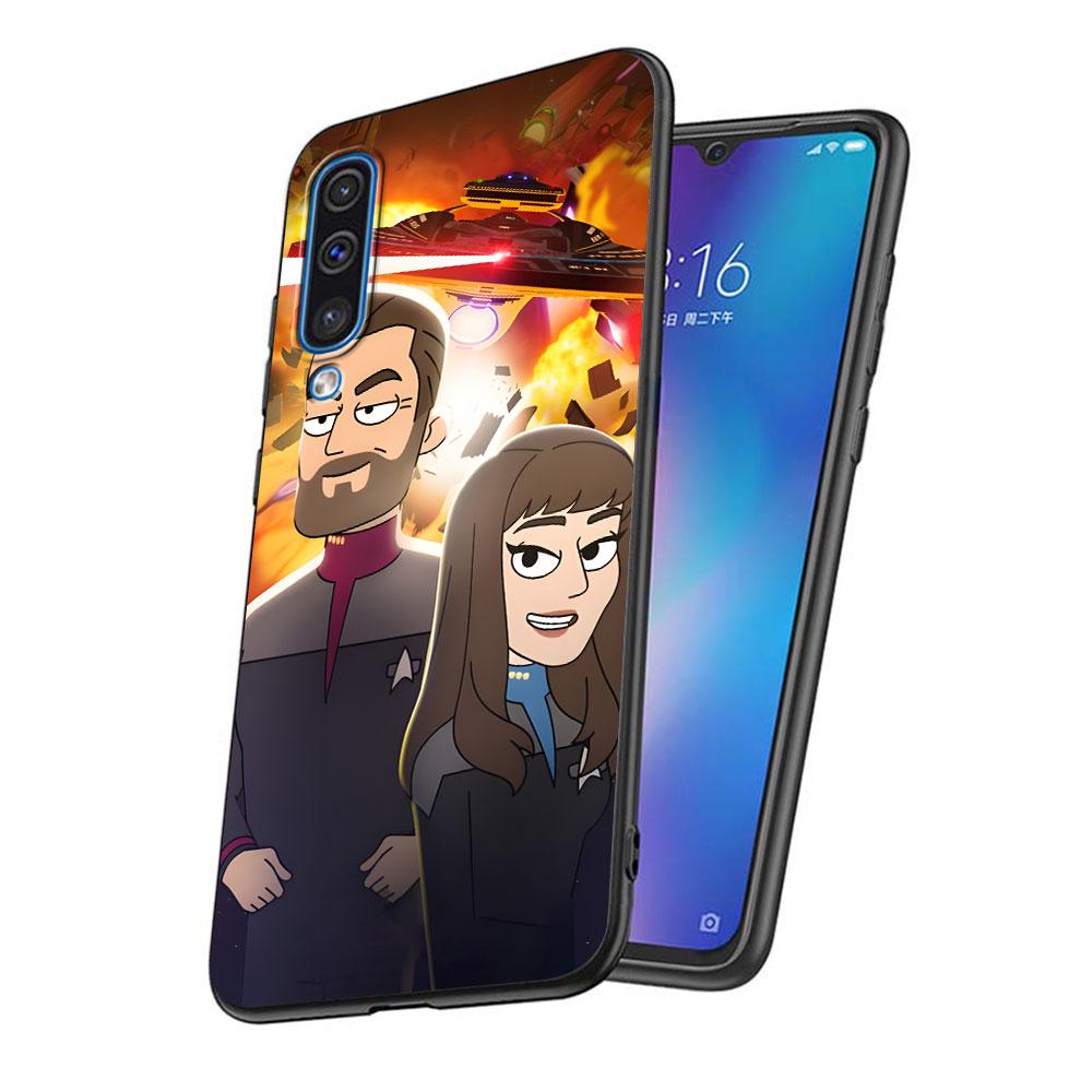 Star Trek Lower Decks Case for Samsung Galaxy A03 A04s A20 A30 A20e A70 A70s A50 A40 A30s A50s A20s A10s TPU Black Phone Cover