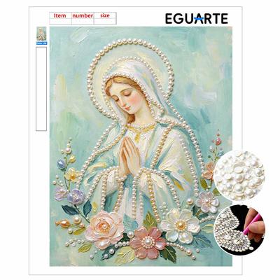 Religious Pearl Painting Handmade Diy Pearl Art Painting Stickers Home Decoration Gifts